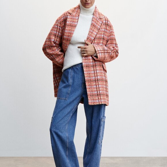 Mango Tweed Coat - Picture 3 of 15